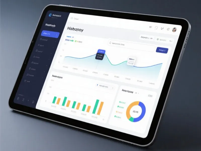 Data Dashboard Interface