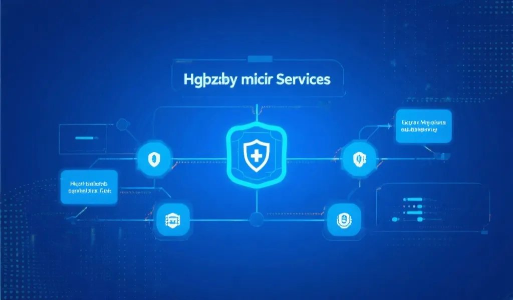 高可用微服务系统架构图